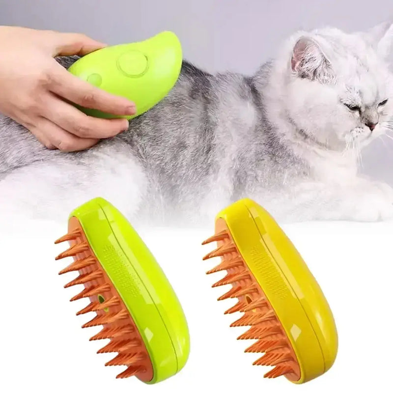 TheraPet™ Spa Brush - Escova Terapêutica com Hidratação a Vapor