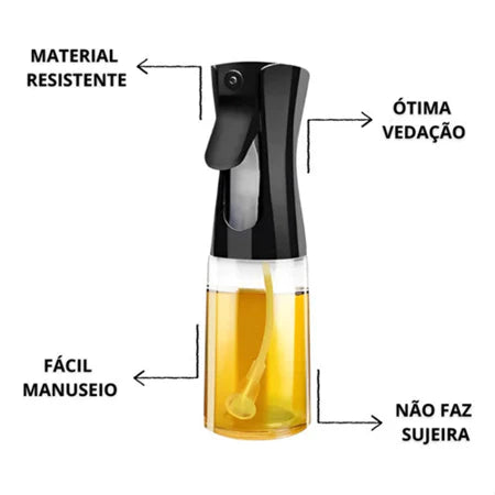 Spray Toque Sútil - Kit de 2 Pulverizadores Azeite E Vinagre.